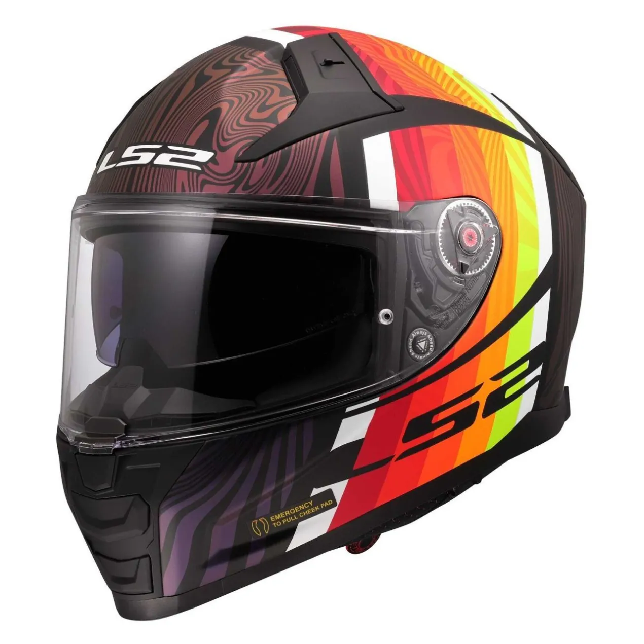 Casco Integrale Ls2 Ff811 Vector II Freedom Black Chameleon