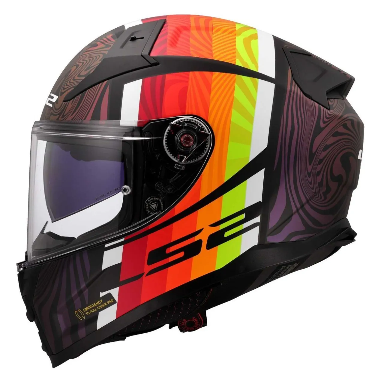 Casco Integrale Ls2 Ff811 Vector II Freedom Black Chameleon