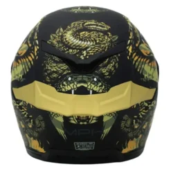 Casco Integrale Mph Blade Graph Cobra Oro