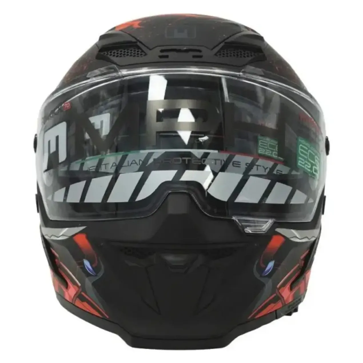 Casco Integrale Mph Blade Graph Demone Rosso