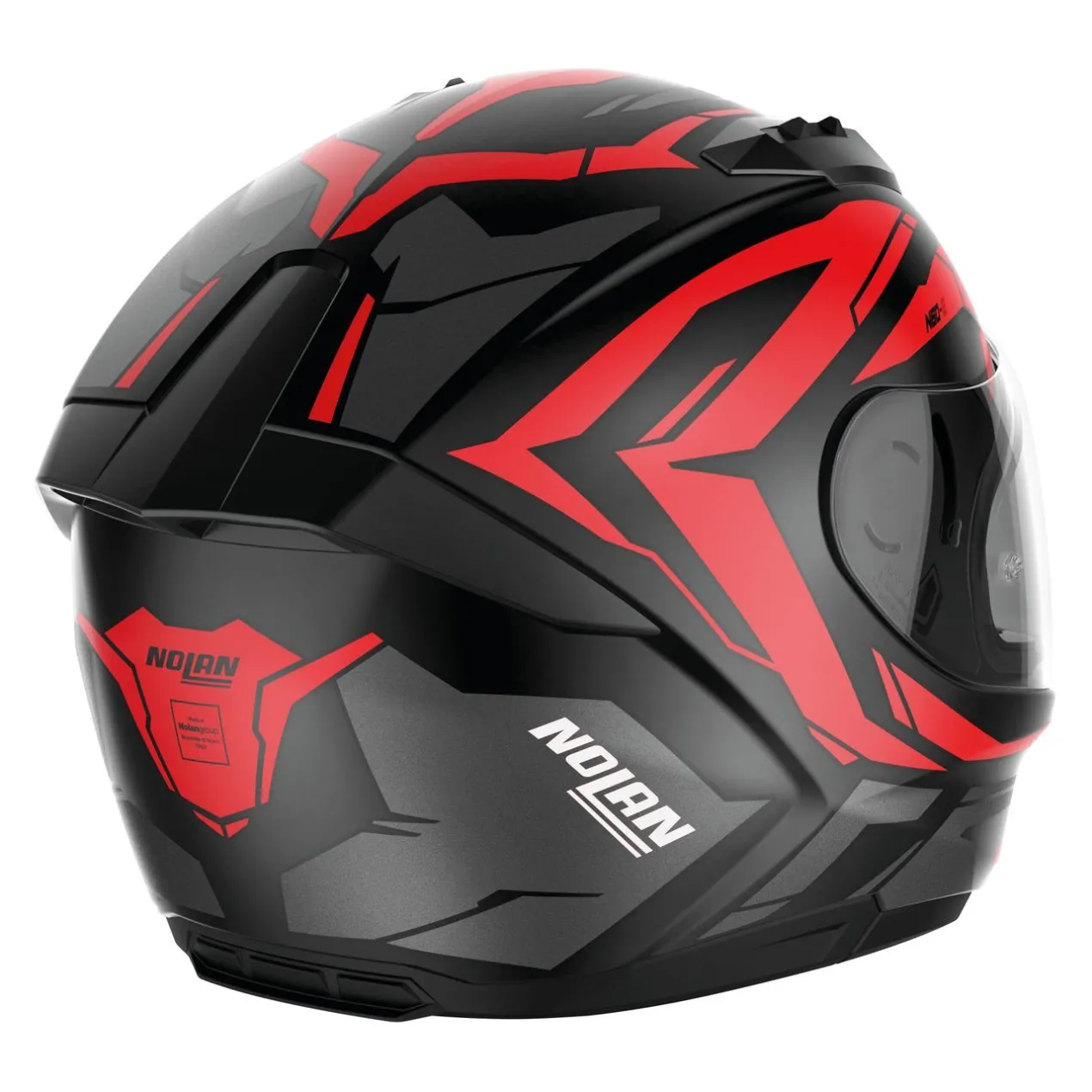 Casco Integrale Nolan N60-6 Anchor Red Black Matt