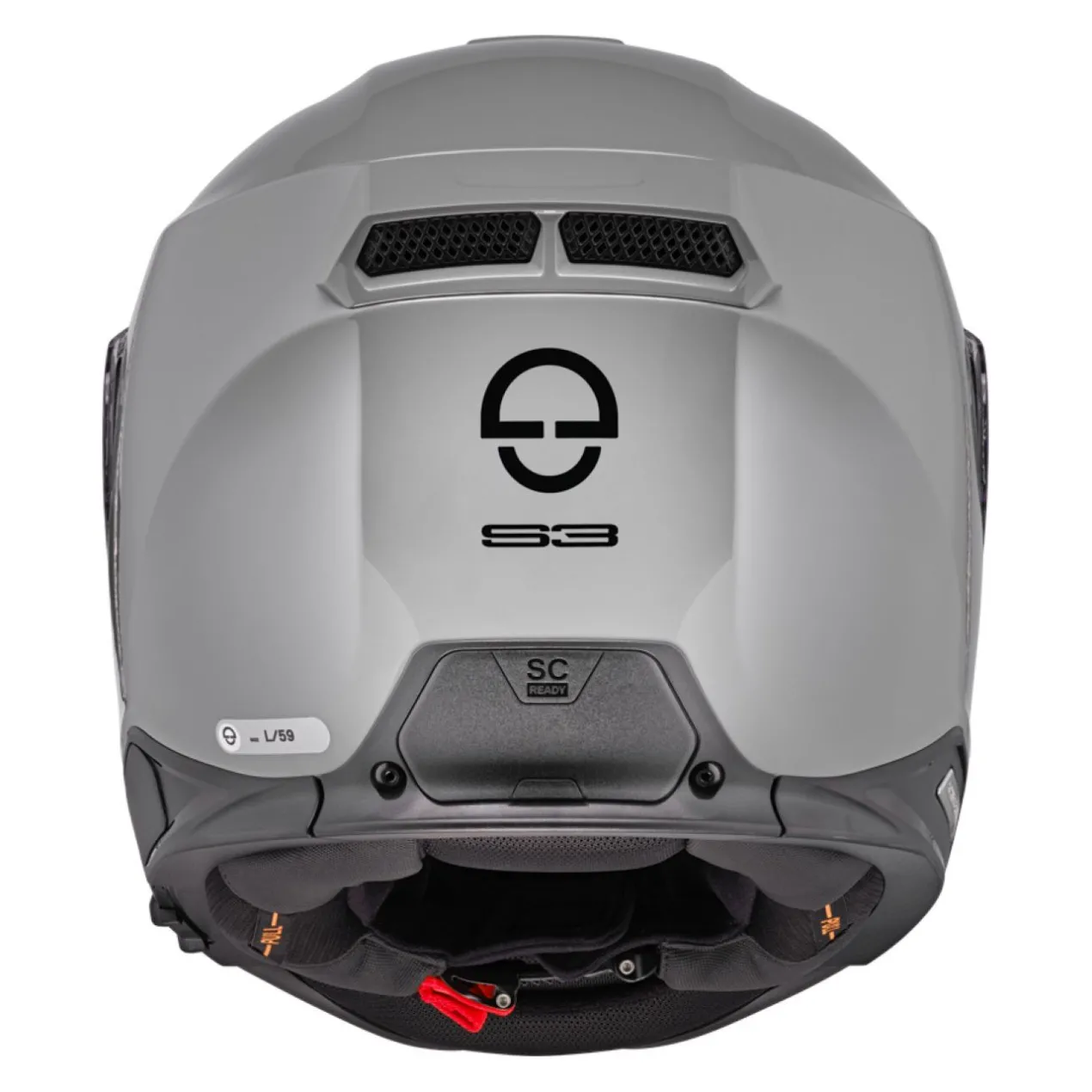 Casco Integrale Schuberth S3 Solid Concrete Grigio