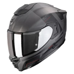 Casco Integrale Scorpion Exo-1500 Air Dual Argento Opaco Nero Rosso