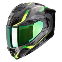 Casco Integrale Scorpion Exo-1500 Air Sleek Nero Verde