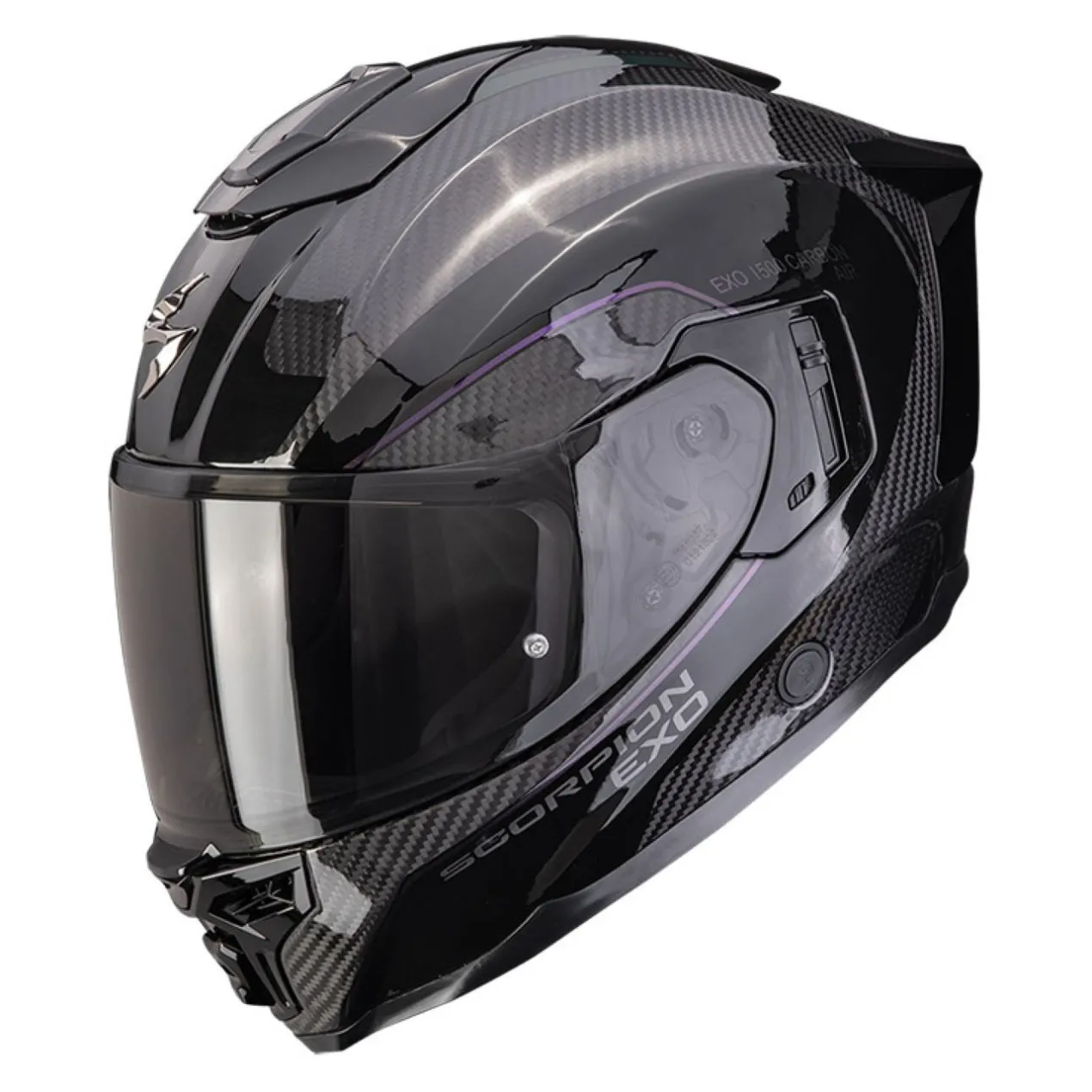 Casco Integrale Scorpion Exo-1500 Carbon Air Mundi Nero Camaleonte
