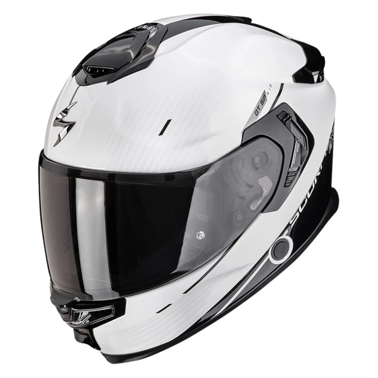 Casco Integrale Scorpion Exo-gt Sp Air Asphalt Bianco Perla Nero