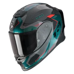 Casco Integrale Scorpion Exo-r1 Evo Carbon Air Propel Nero Verde