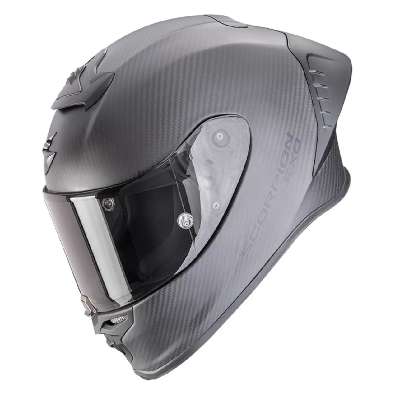 Casco Integrale Scorpion Exo-r1 Evo II Carbon Air Solid Nero Opaco