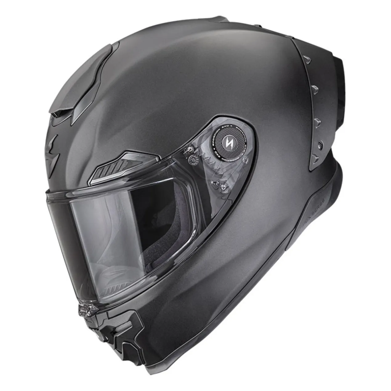 Casco Integrale Scorpion Exo-race Air Solid Nero Perla Opaco