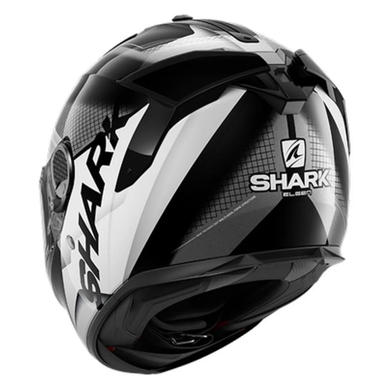 Casco Integrale Shark Spartan Gt Elgen Black Anthrac White