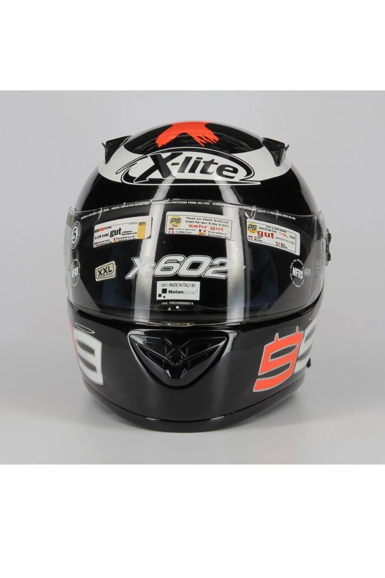 Casco Integrale X-lite X-602 Replica N-com Lorenzo Nero