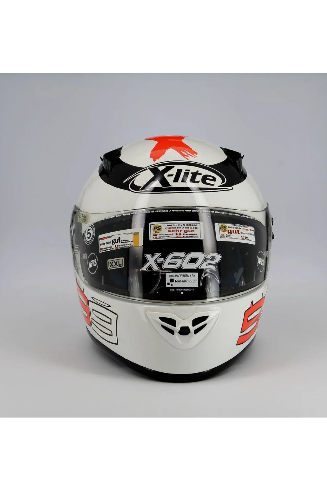 Casco Integrale X-lite X-602 Replica N-com Lorenzo Bianco