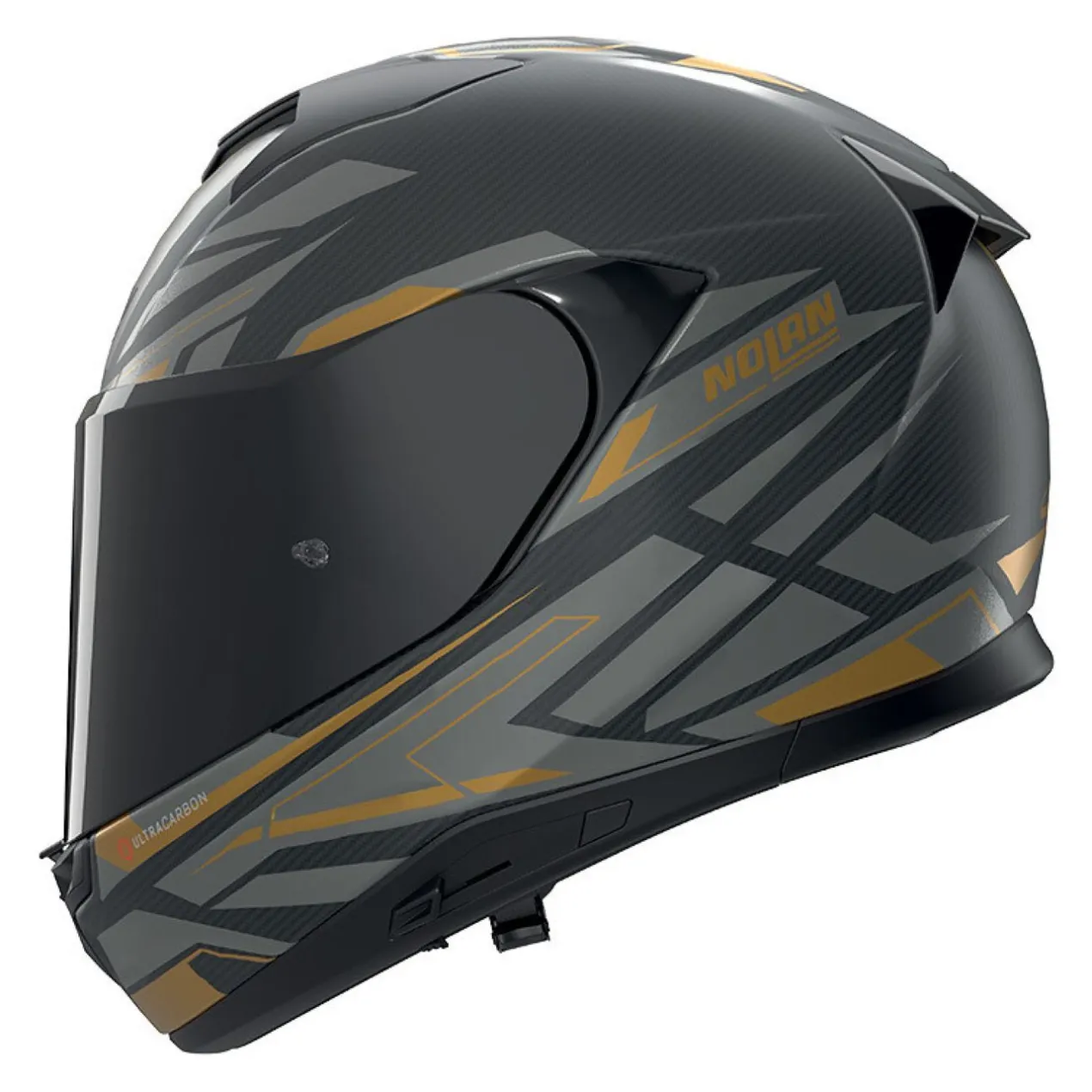 Casco Integrale X-lite X-904 Ultra Carbon Rombo Antracite Oro