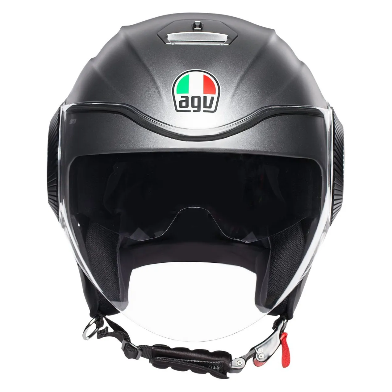 Casco Jet Agv Orbyt Solid Matt Grey