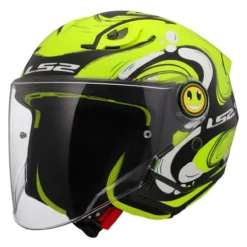 Casco Jet Bambino Ls2 Of622 Funny II Glup H-v Yellow