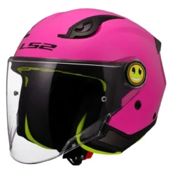 Casco Jet Bambino Ls2 Of622 Funny II Solid Pink