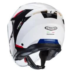 Casco Jet Caberg Flyon II Boss White / Red / B