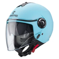 Casco Jet Caberg Riviera V4x Matt Light Blue