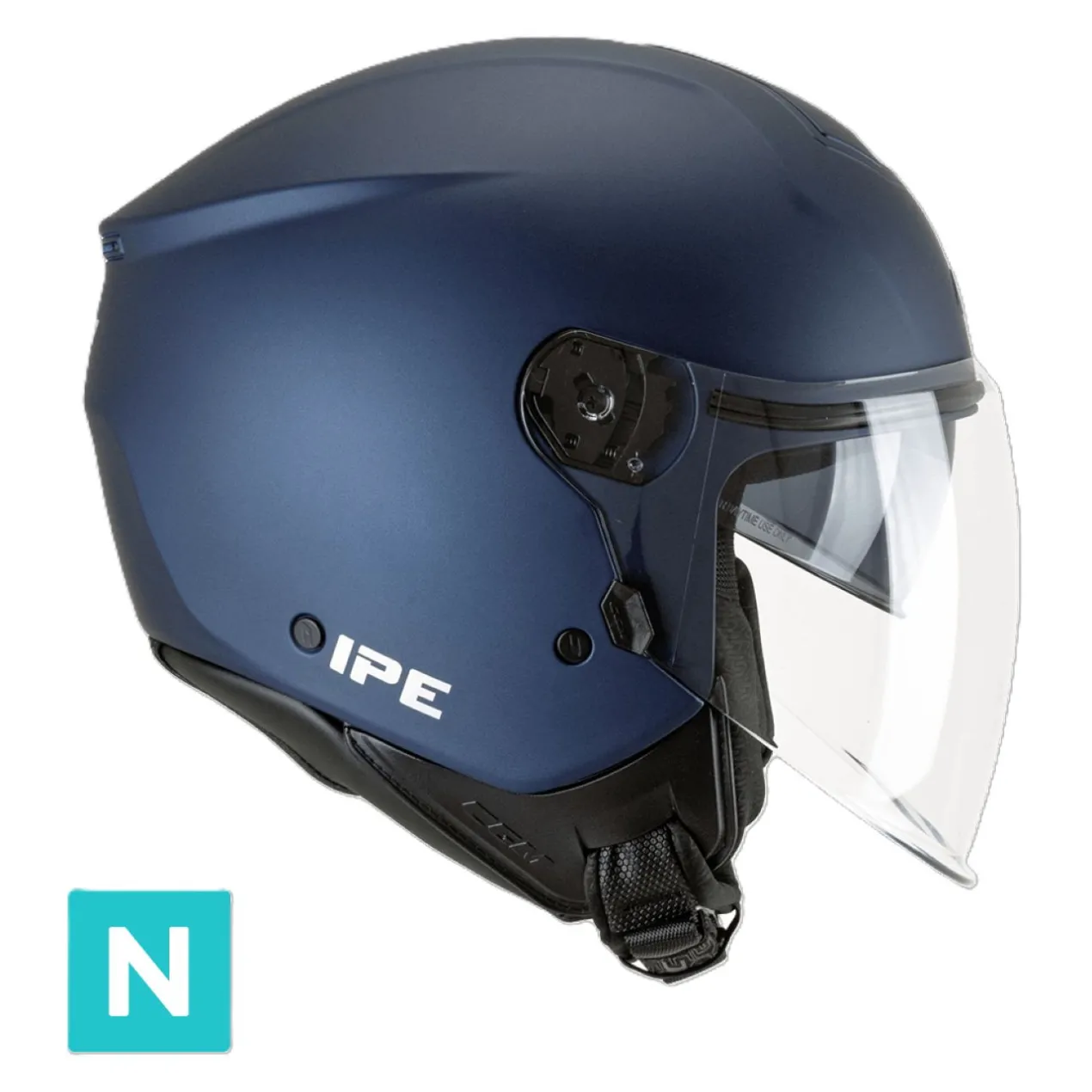 Casco Jet Cgm 126a Ipe Mono Blu Satinato
