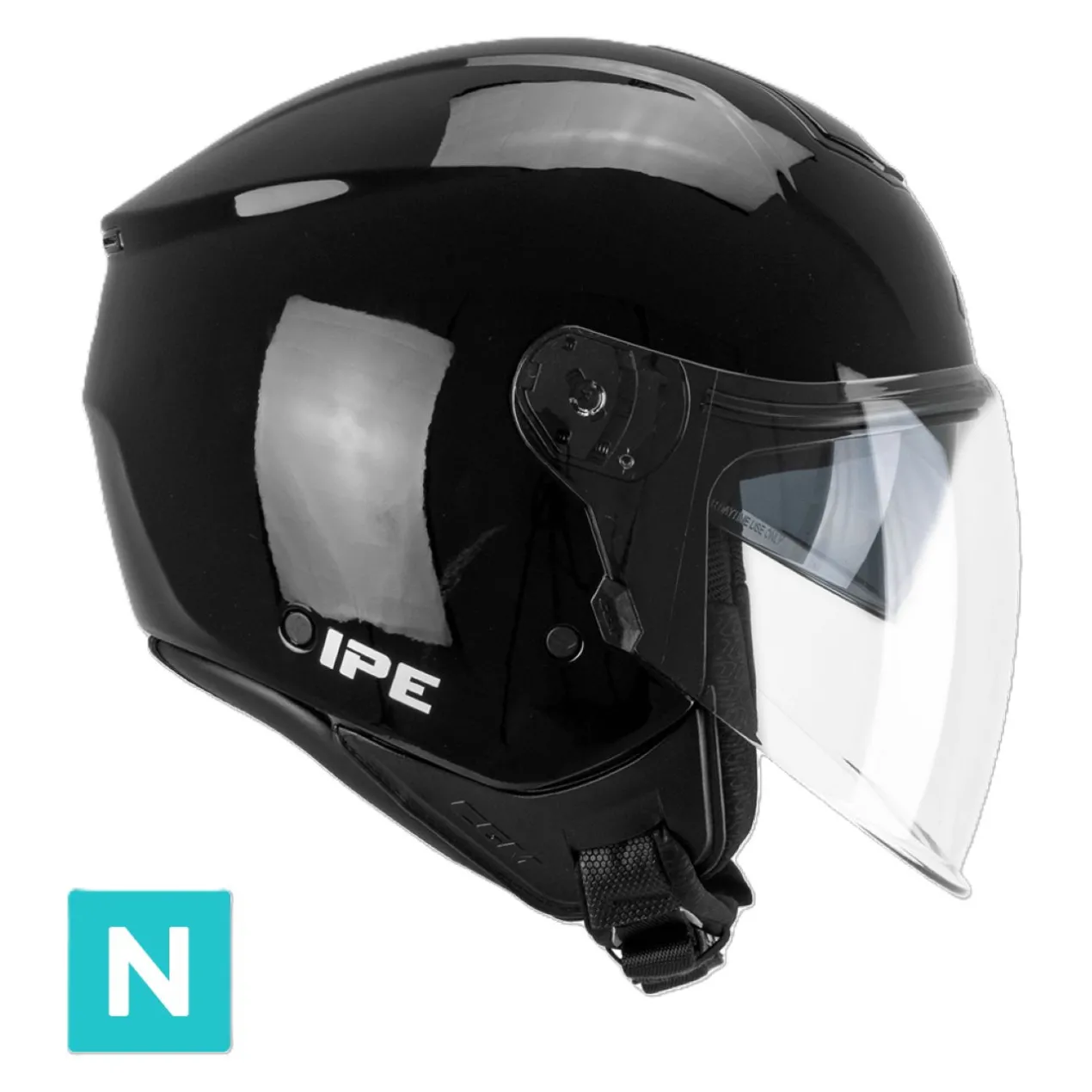 Casco Jet Cgm 126a Ipe Mono Nero