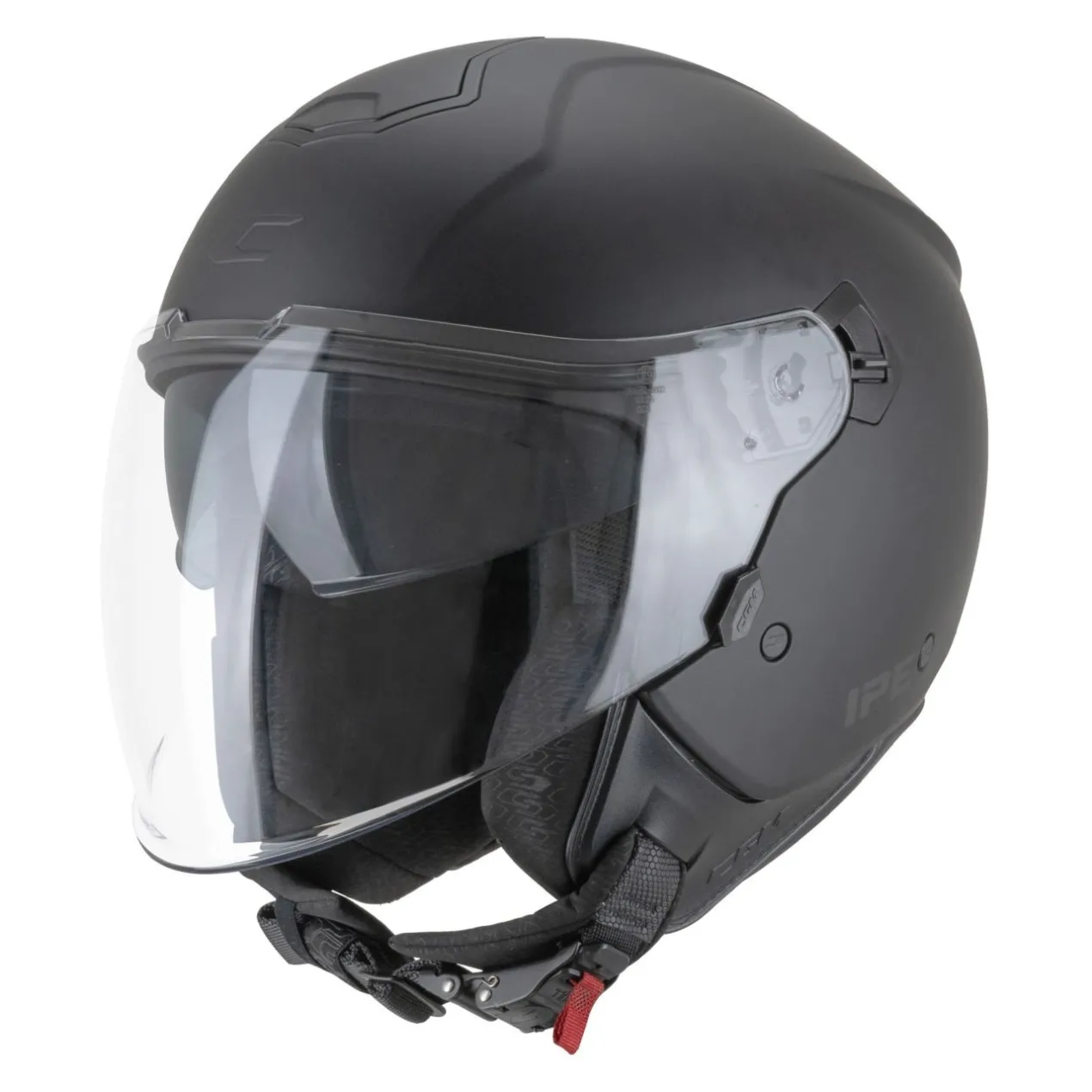 Casco Jet Cgm 126a Ipe Mono Nero Opaco