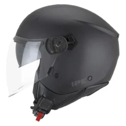 Casco Jet Cgm 126a Ipe Mono Nero Opaco