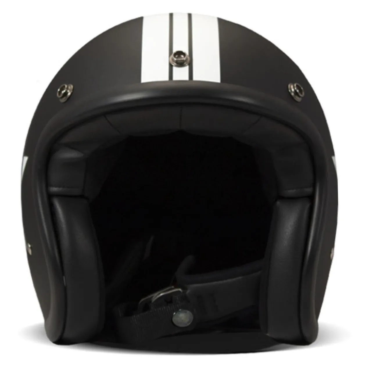 Casco Jet Dmd Retro Color Star Black