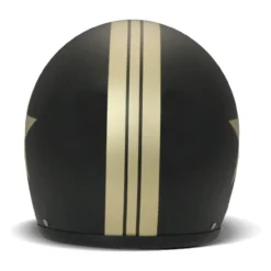 Casco Jet Dmd Retro Color Star Gold