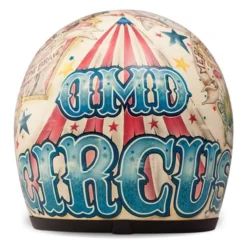 Casco Jet Dmd Retro Design Circus
