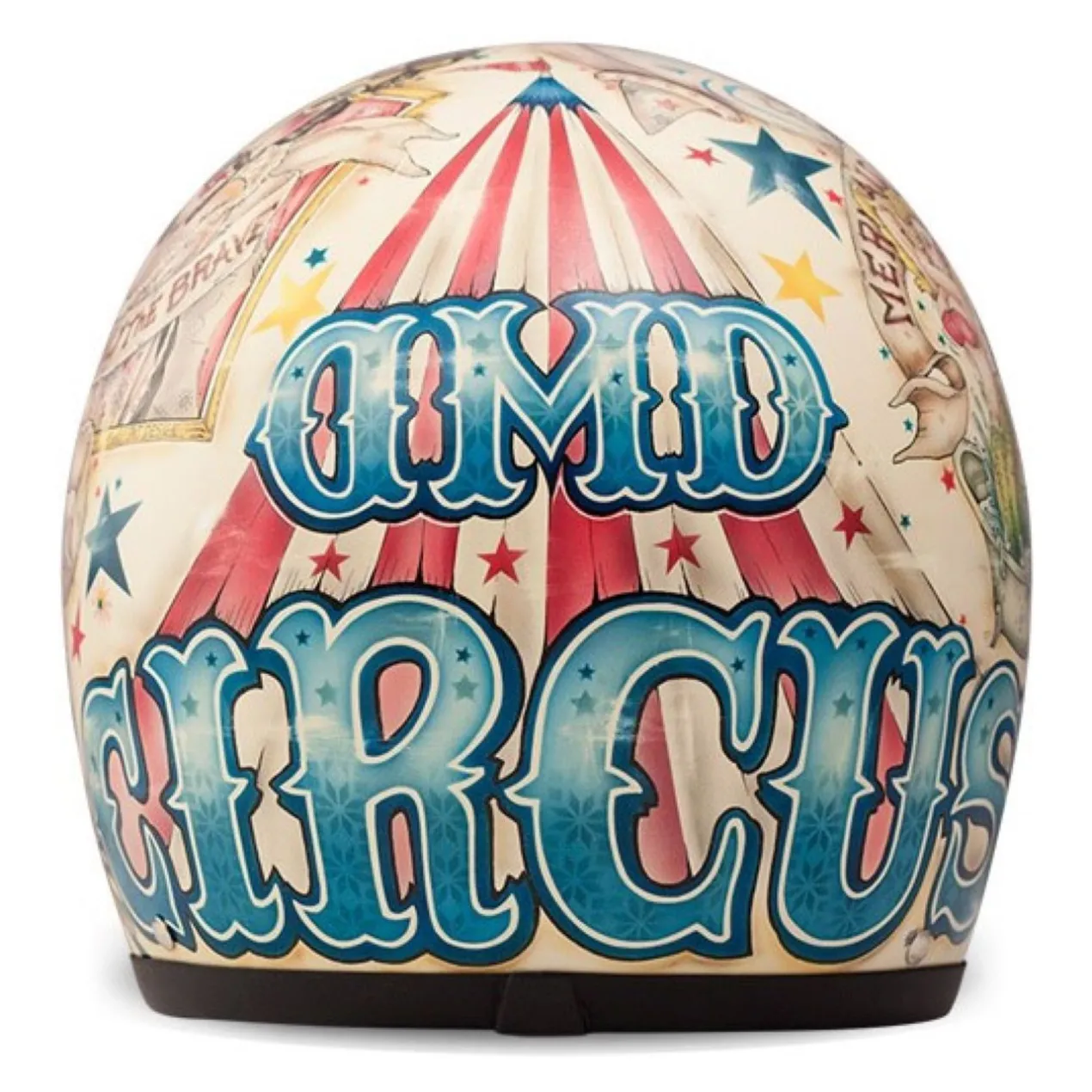 Casco Jet Dmd Retro Design Circus