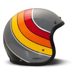 Casco Jet Dmd Retro Design Curve