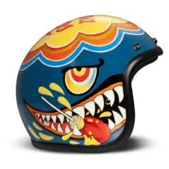 Casco Jet Dmd Retro Lollipop