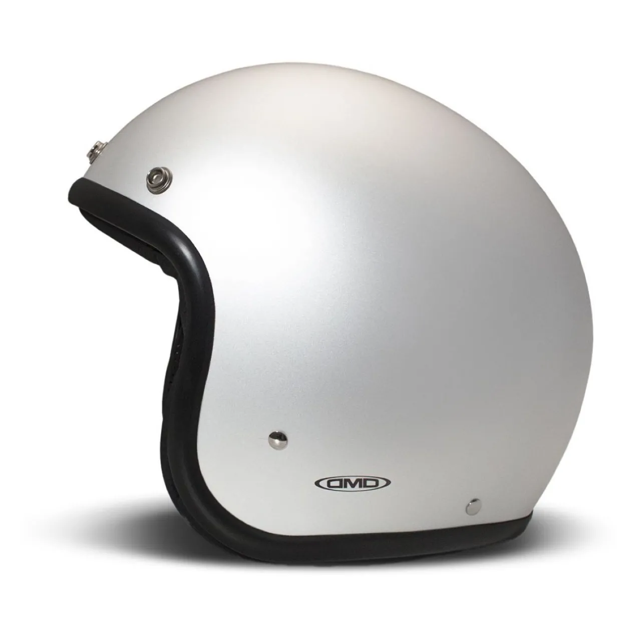 Casco Jet Dmd Retro Mono Aluminium
