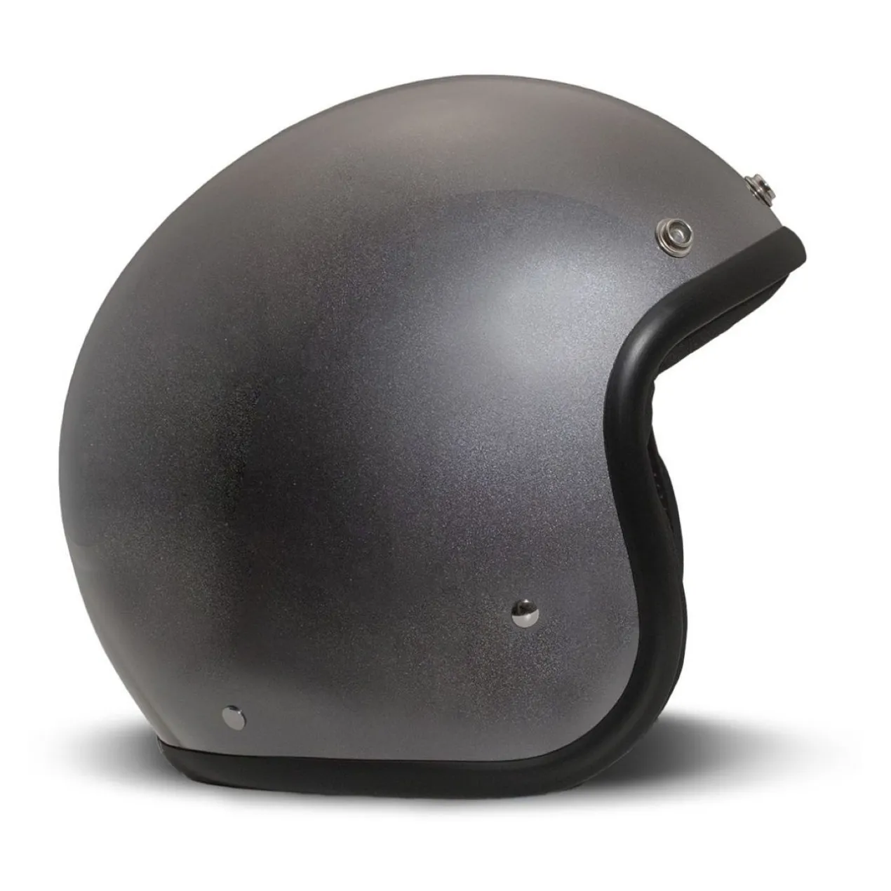 Casco Jet Dmd Retro Mono Metallic Grey