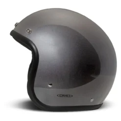 Casco Jet Dmd Retro Mono Metallic Grey