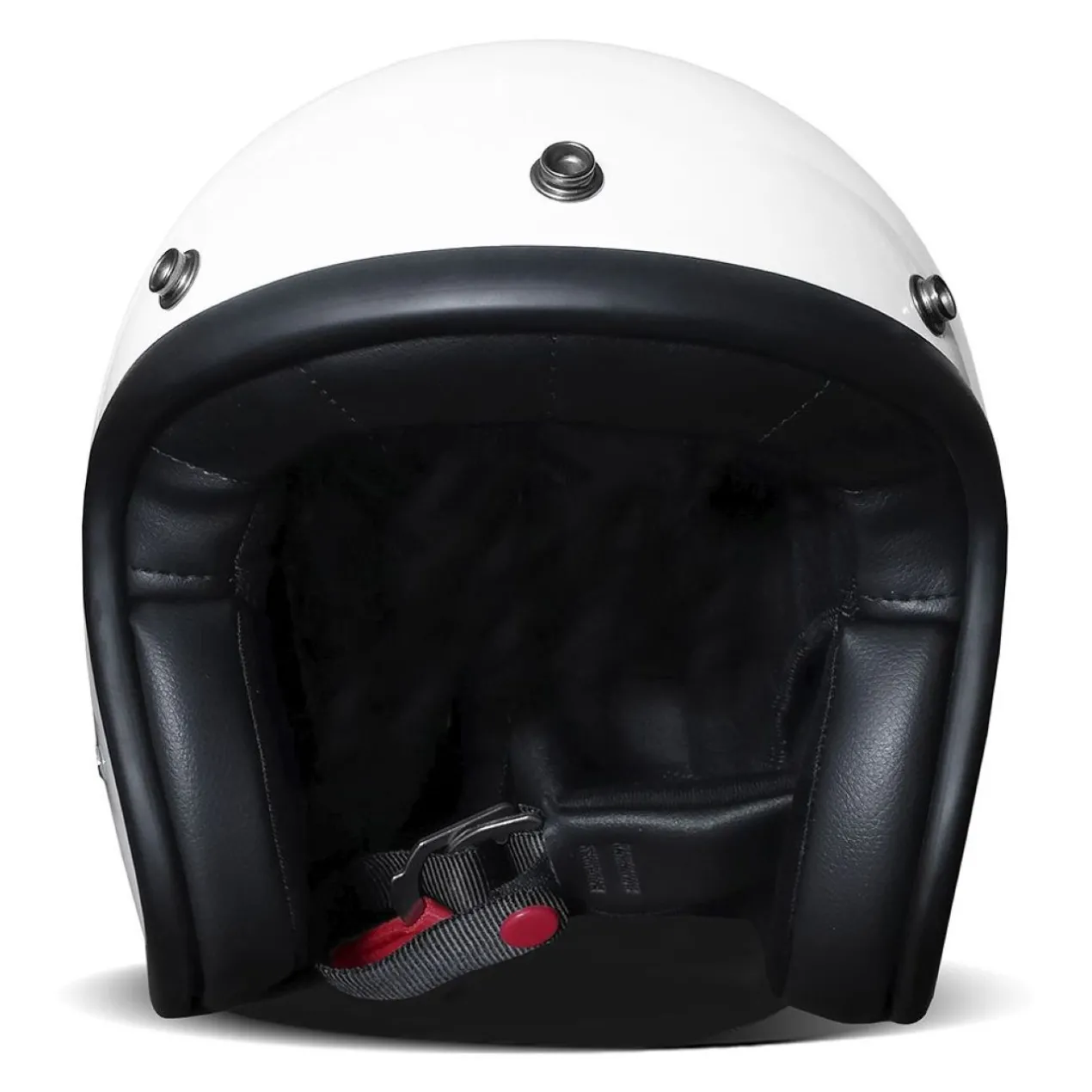 Casco Jet Dmd Retro Mono Solid White