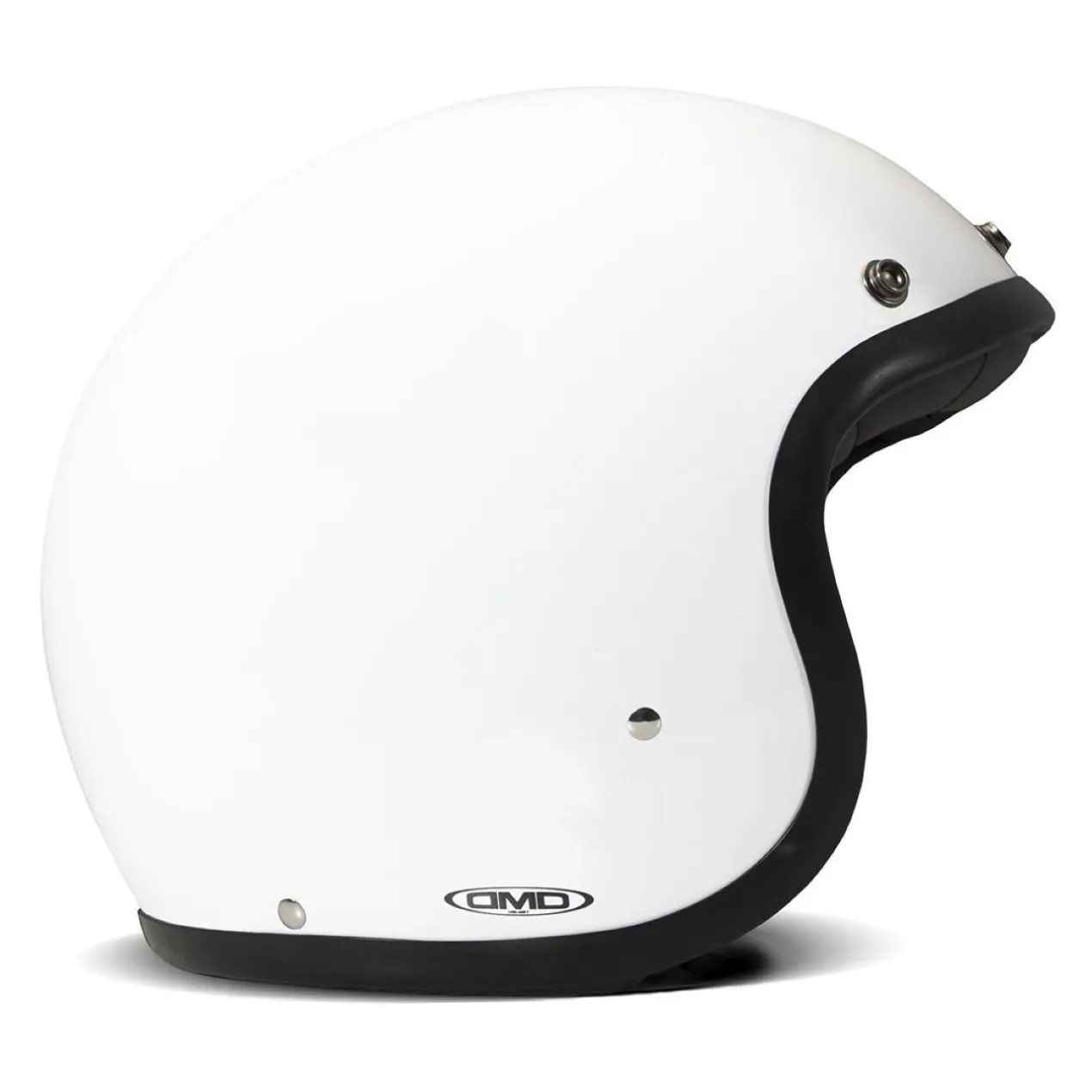 Casco Jet Dmd Retro Mono Solid White