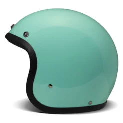 Casco Jet Dmd Retro Mono Turquoise