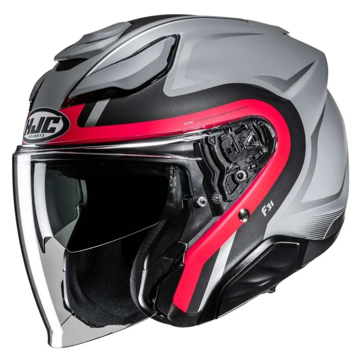 Casco Jet Hjc F31 Bask Mc1sf