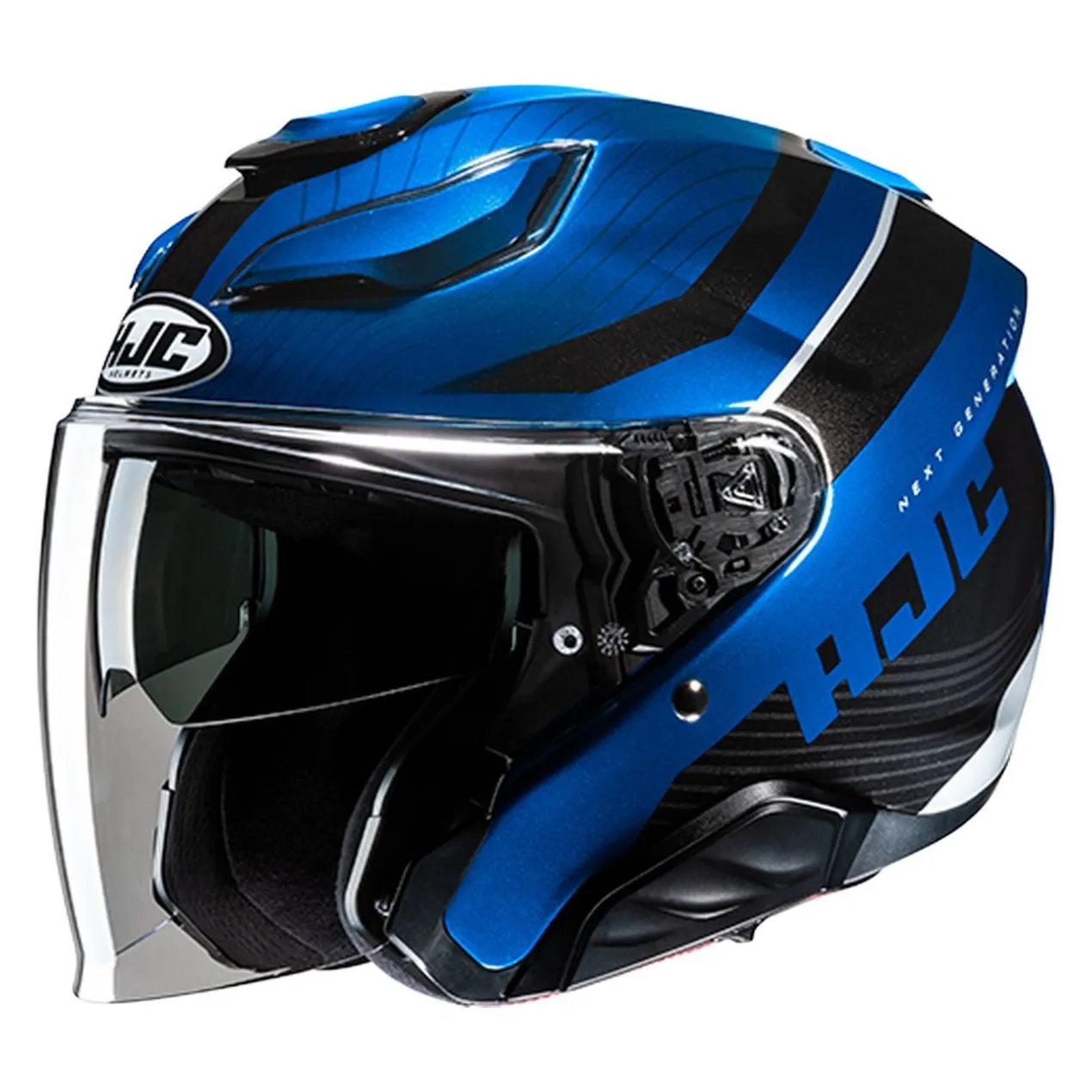 Casco Jet Hjc F31 Naby Blue