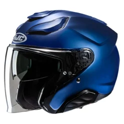 Casco Jet Hjc F31 Semi Flat Metal Blue