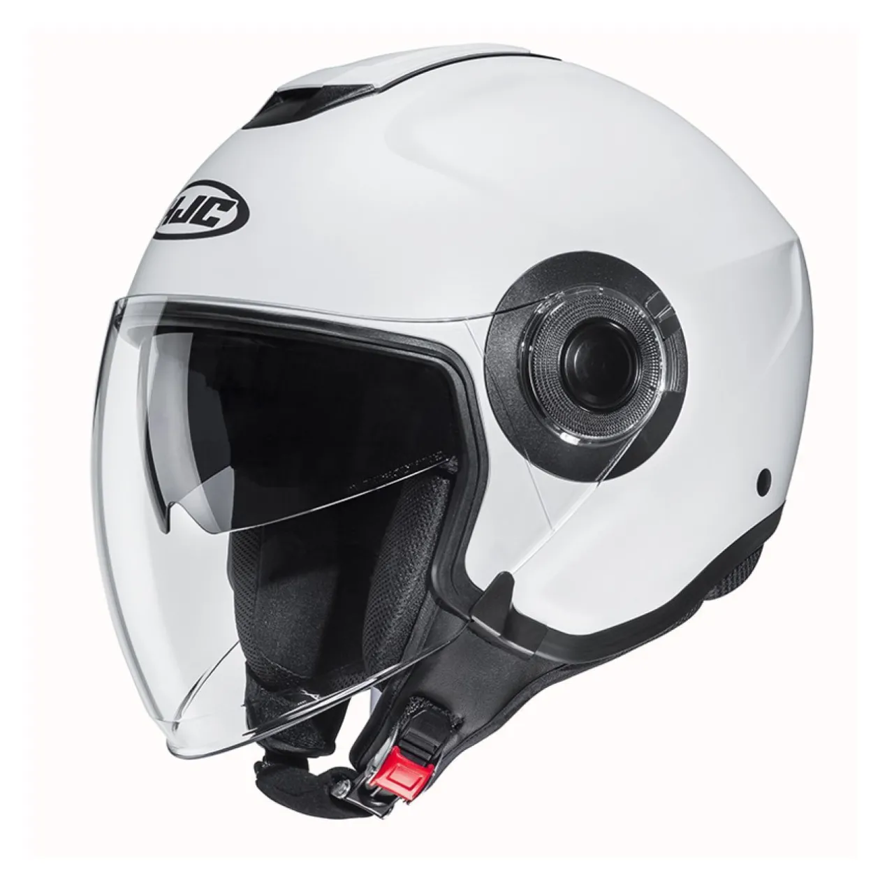 Casco Jet Hjc i40N Semi Flat Pearl Whit