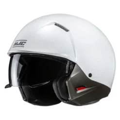 Casco Jet Hjc I20n Solid Pearl White