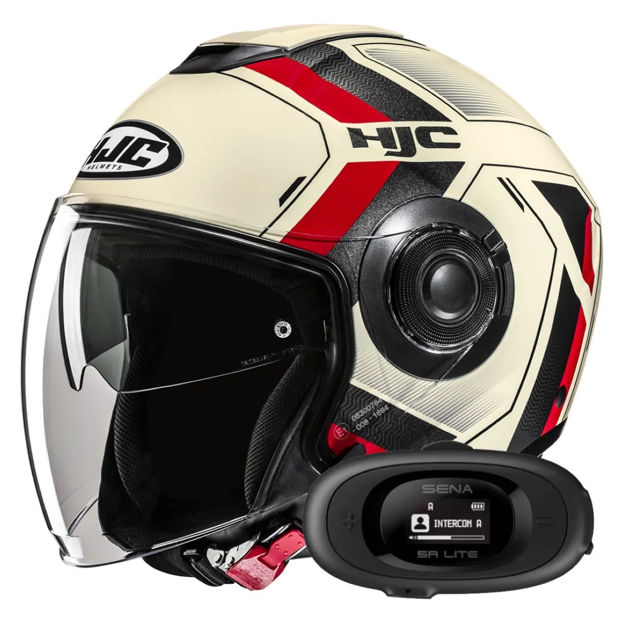 Casco Jet Hjc I40n Velu Mc1
