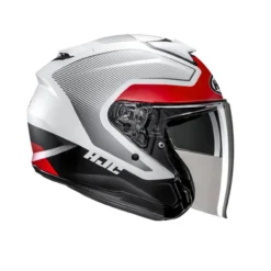 Casco Jet Hjc I31 Tevis Mc1sf Bianco Rosso