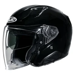 Casco Jet Hjc Rpha 31 Solid Metal Black