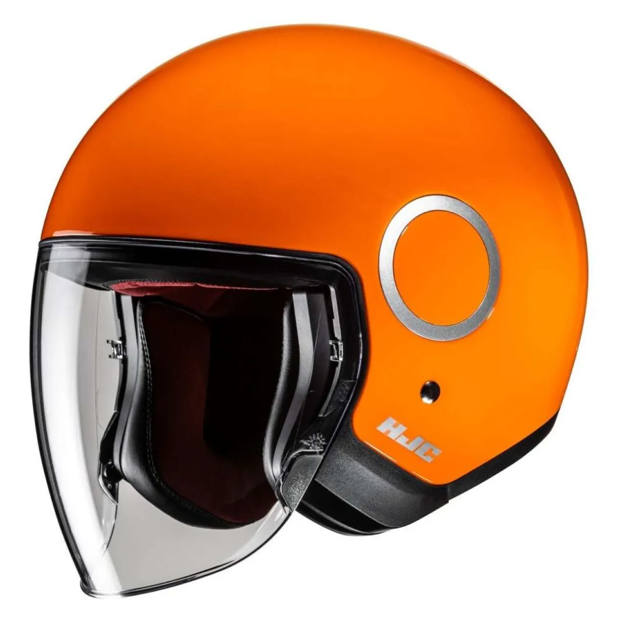 Casco Jet Hjc Rpha40 Solid Orange Tramonto