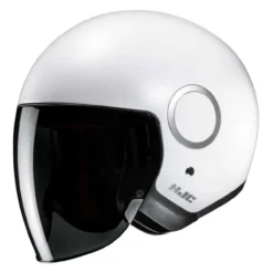 Casco Jet Hjc Rpha40 Solid Pearl White
