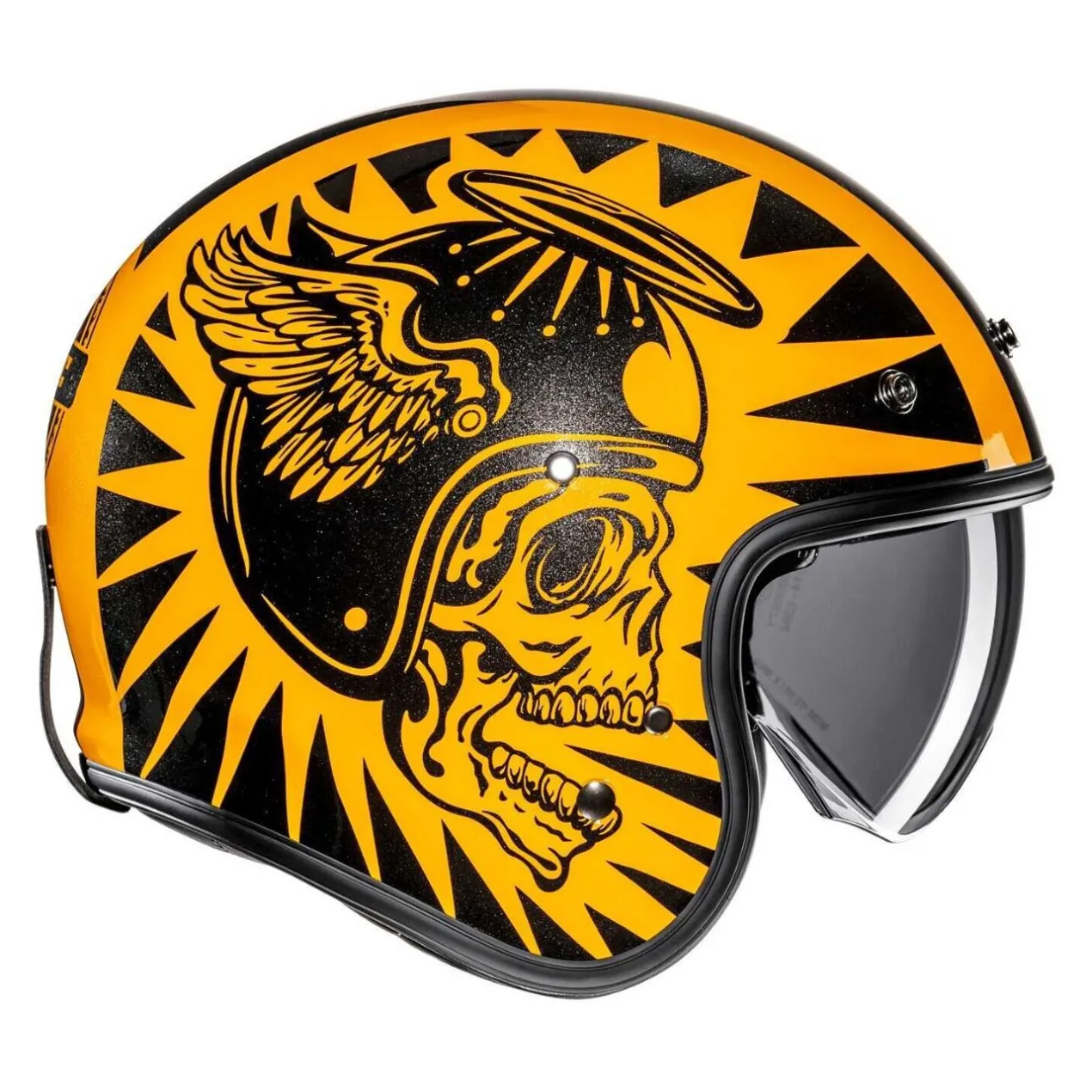 Casco Jet Hjc V31 Flame Mc3