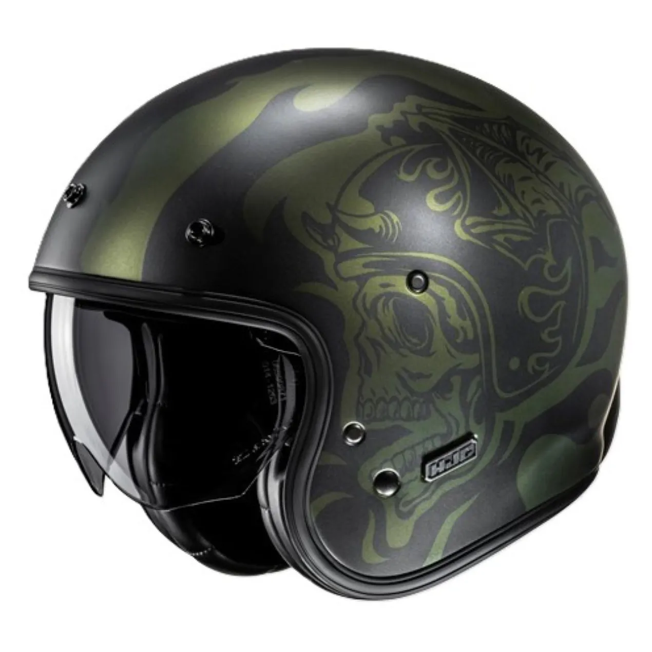 Casco Jet Hjc V31 Flame Mc4sf